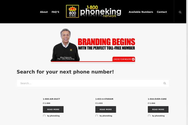 Uncode theme site design template sample