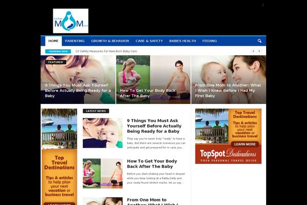 NewsMag theme site design template sample