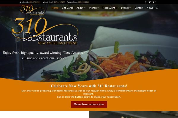 WordPress website screenshot