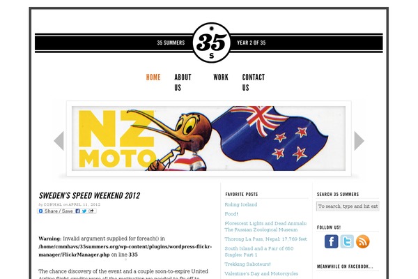 Thesis 1.8 theme site design template sample