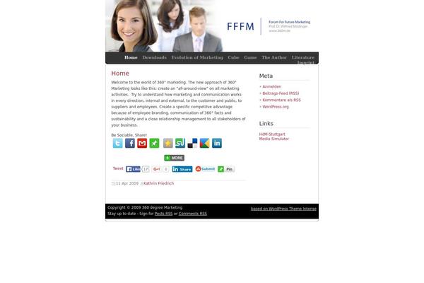 iPin Pro theme site design template sample