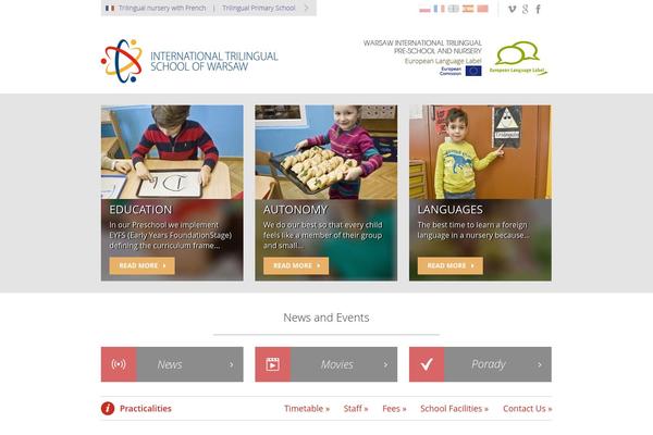 trzyjezyki theme websites examples