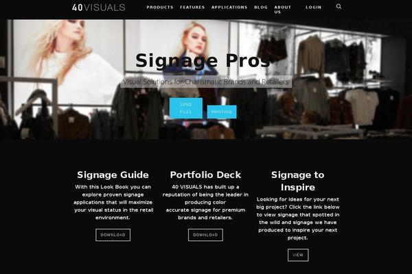 Site using Salient-core plugin