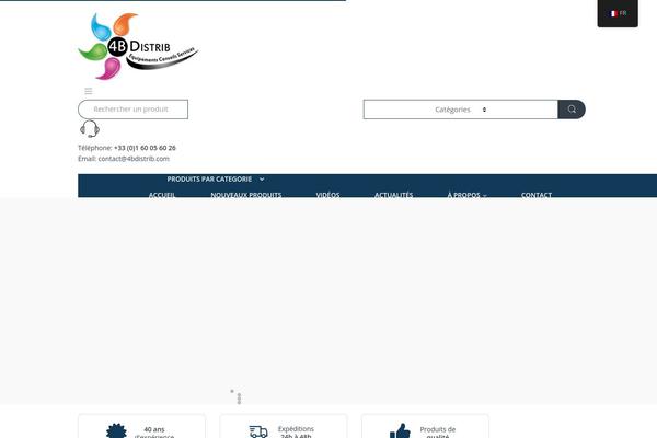 Electro-child theme site design template sample