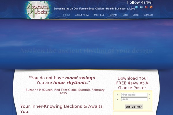 Site using Social Media Widget plugin