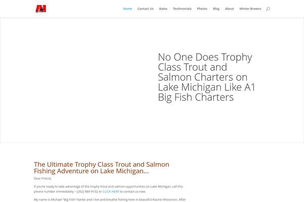Divi theme site design template sample