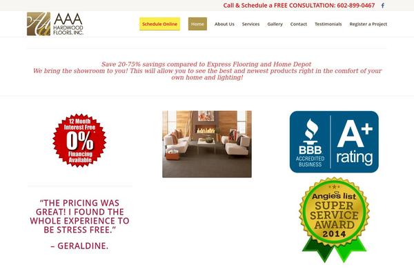 aaahardwood.com site used Enfold-child