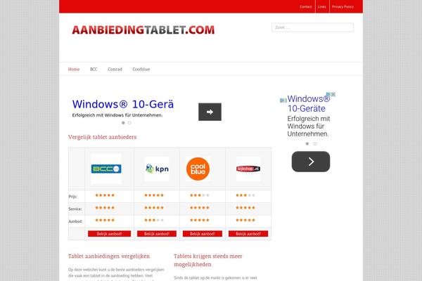 Avada theme site design template sample