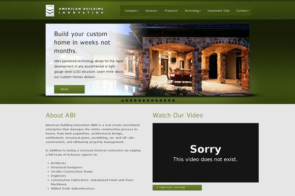 inFocus theme site design template sample