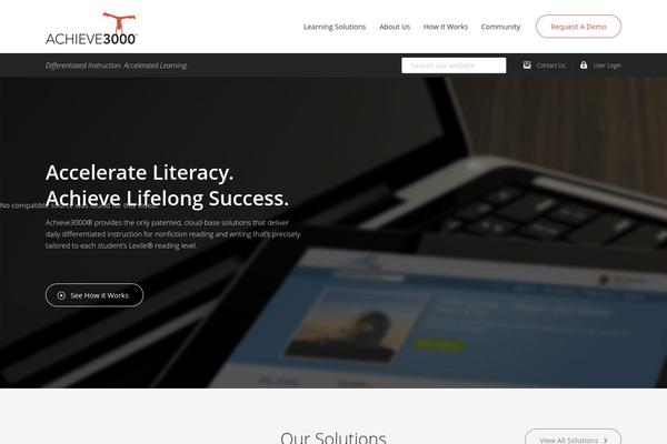 Ultimate Addons for SiteOrigin website example screenshot