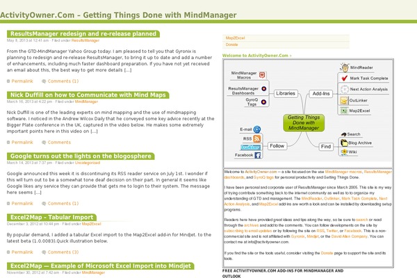 Almost Spring theme site design template sample