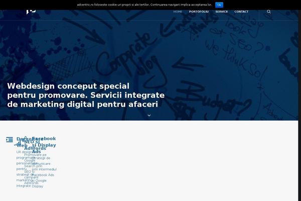 Uncode theme site design template sample