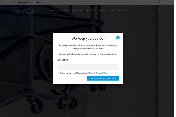 WP Residence theme site design template sample