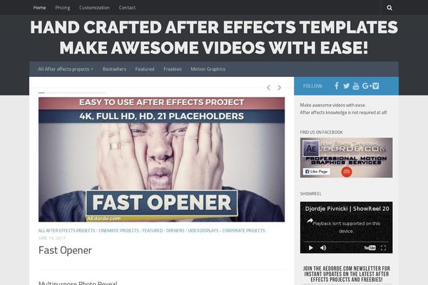 Site using Nimble-builder plugin