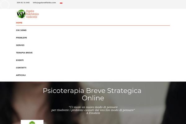 The7 theme site design template sample