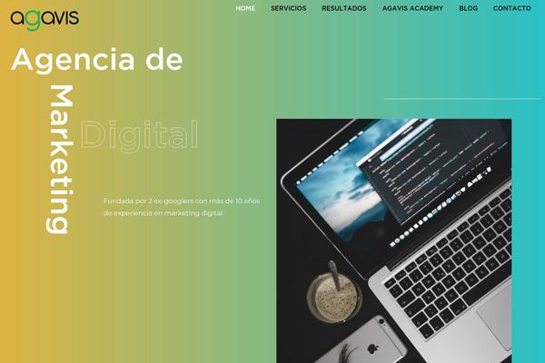 Astra Child theme site design template sample
