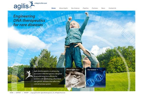 agilisbio.com site used Dynamik Gen