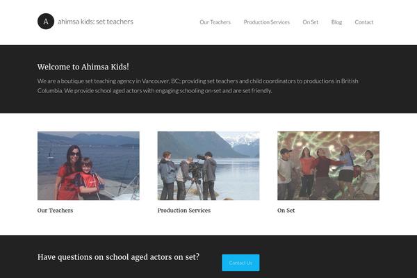 Modern Portfolio Pro theme site design template sample