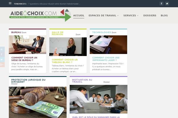 Extra theme site design template sample