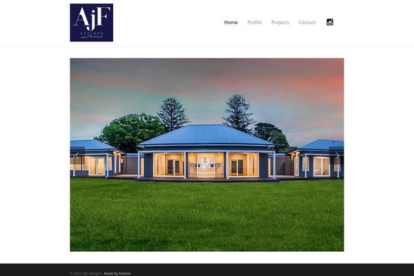Salient theme site design template sample