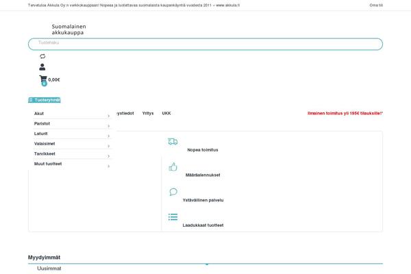 Electro-child theme site design template sample