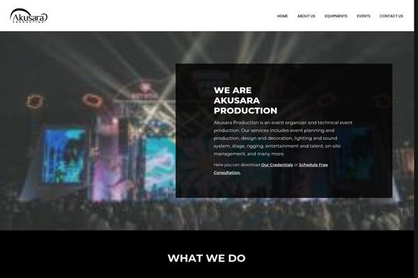 Uncode theme site design template sample