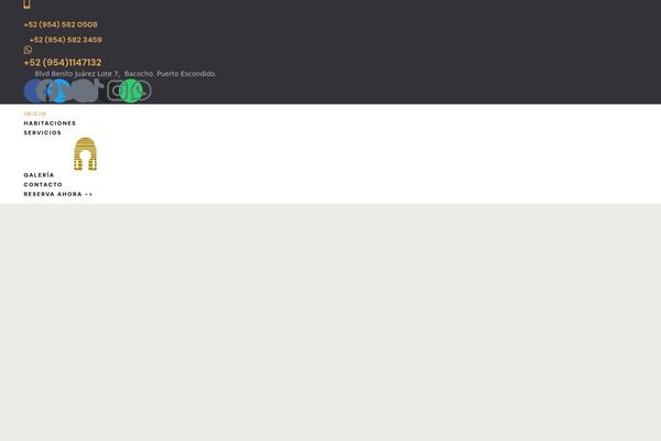 Site using Elementor plugin