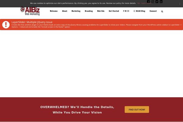 Site using LayerSlider plugin