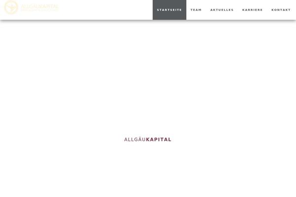 Bridge Child theme site design template sample