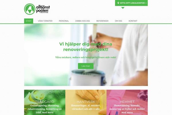 Avada theme site design template sample