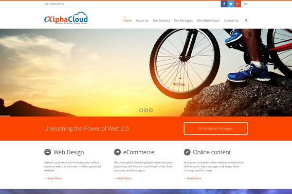 3Clicks Child theme site design template sample