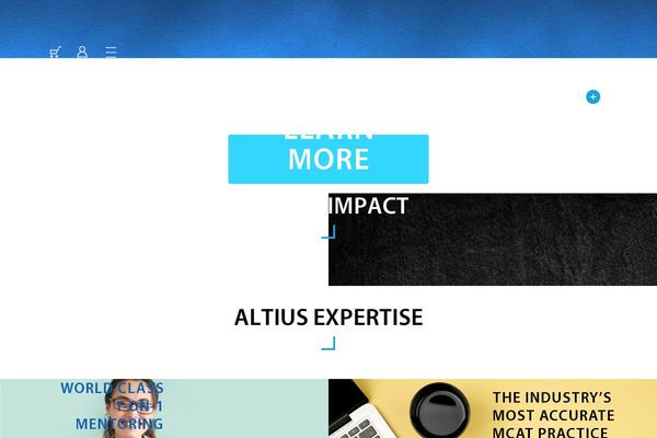 Salient theme site design template sample