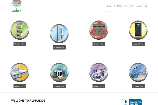 Enfold theme site design template sample