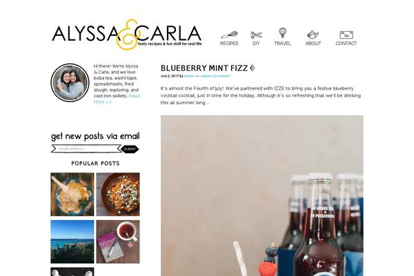 Foodie Pro theme site design template sample