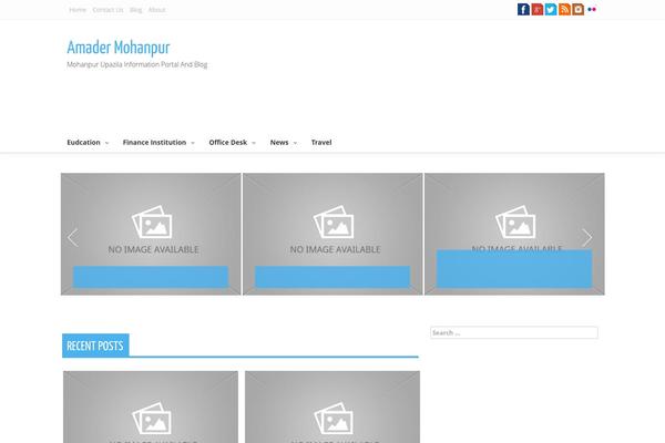 Verge theme site design template sample
