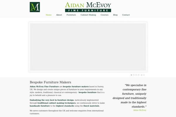 U Design Child theme site design template sample