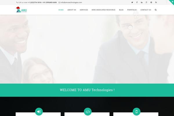 Root theme site design template sample