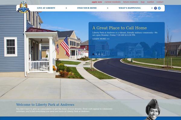 Clark theme site design template sample