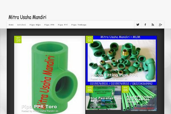 Site using Scroll Top plugin