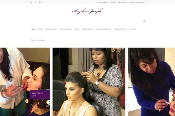Salient theme site design template sample
