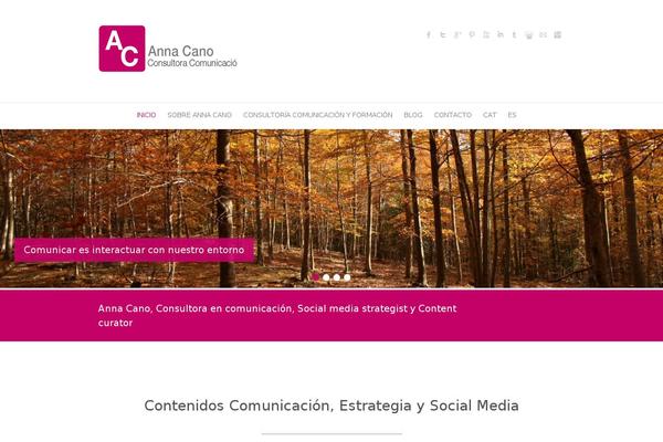 Site using Lightweight Social Icons plugin