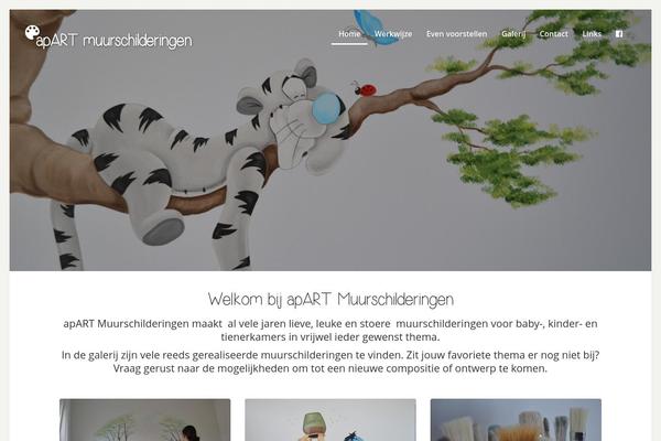 Twenty Ten theme site design template sample