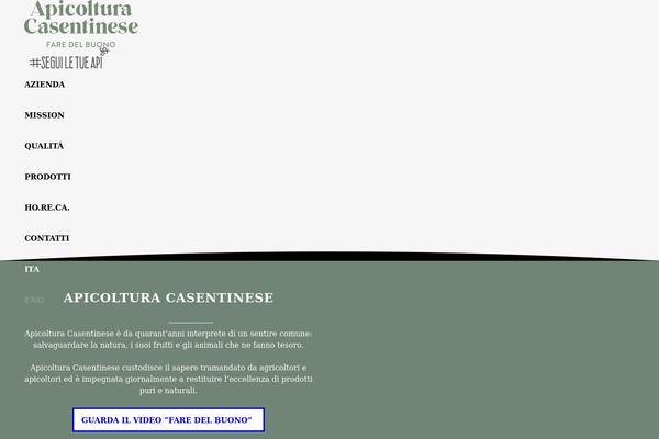 Impreza theme site design template sample