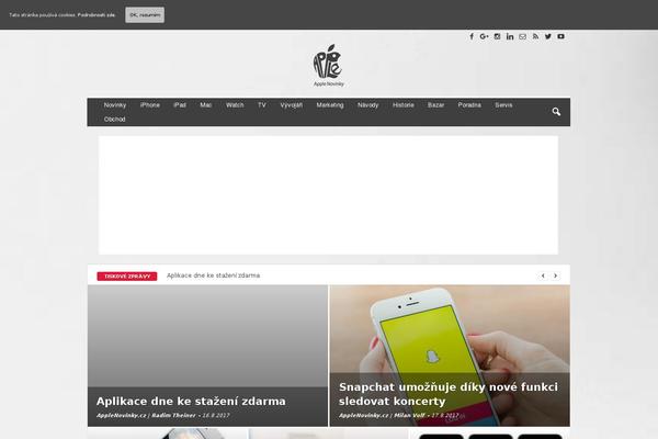 NewsMag theme site design template sample