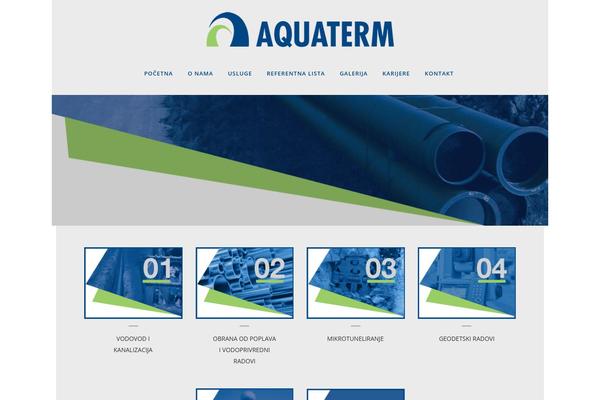 Bridge Child theme site design template sample