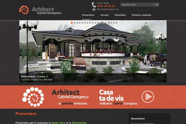 Newspaper theme site design template sample