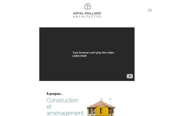 Salient theme site design template sample