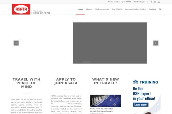 Enfold theme site design template sample