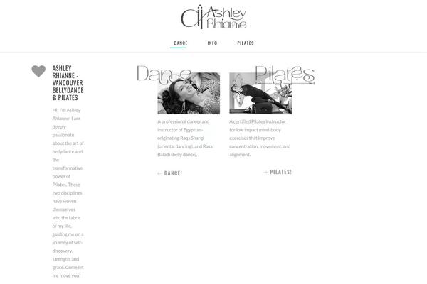 Vibez theme site design template sample