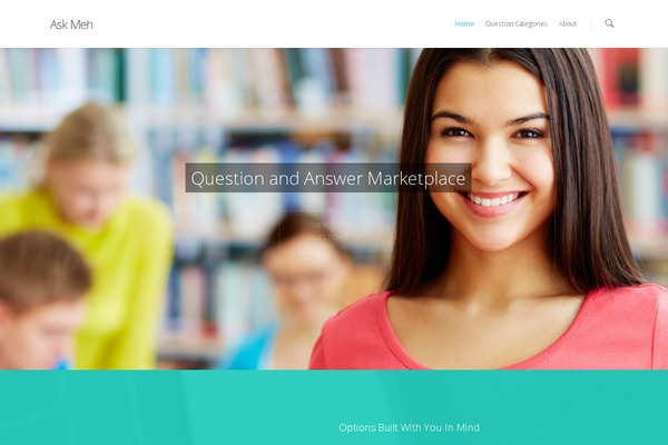 Salient theme site design template sample
